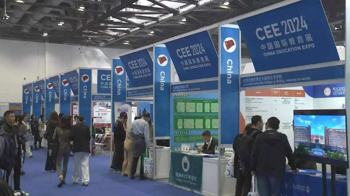 International education programs attract visitors at China Education Expo