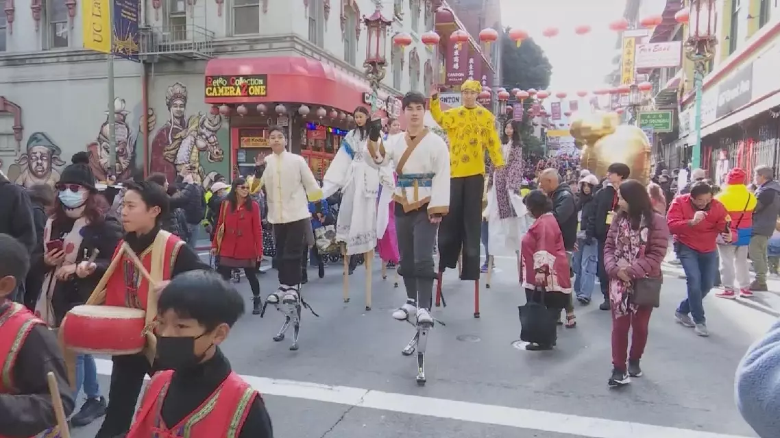 San Francisco's Chinatown welcomes Spring Festival with joy, vibrancy