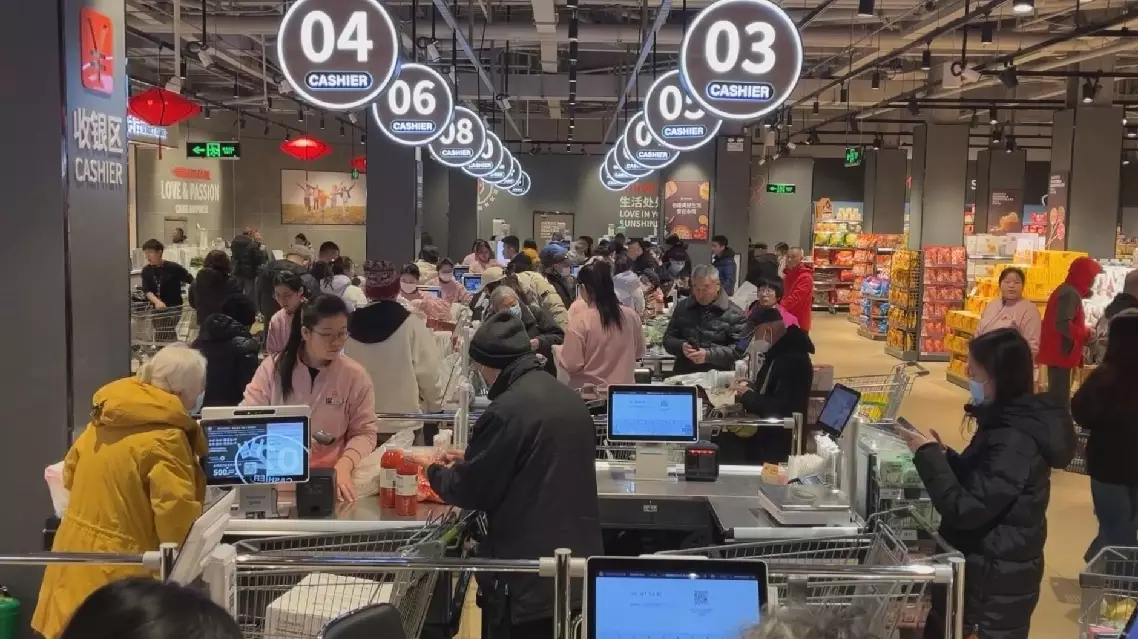 China's CPI up 0.5 percent in January