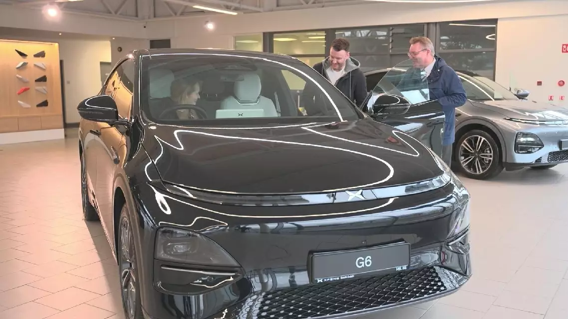 Chinese EV maker Xpeng expands presence in Ireland