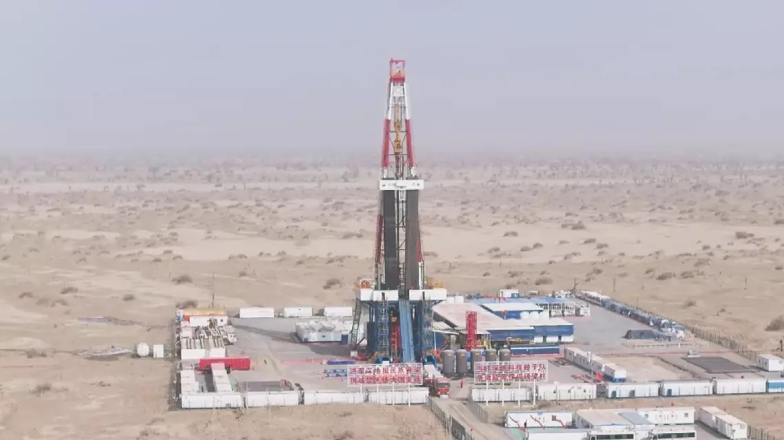 China's landmark deep-Earth borehole drilling project achieves 10,910-meter milestone