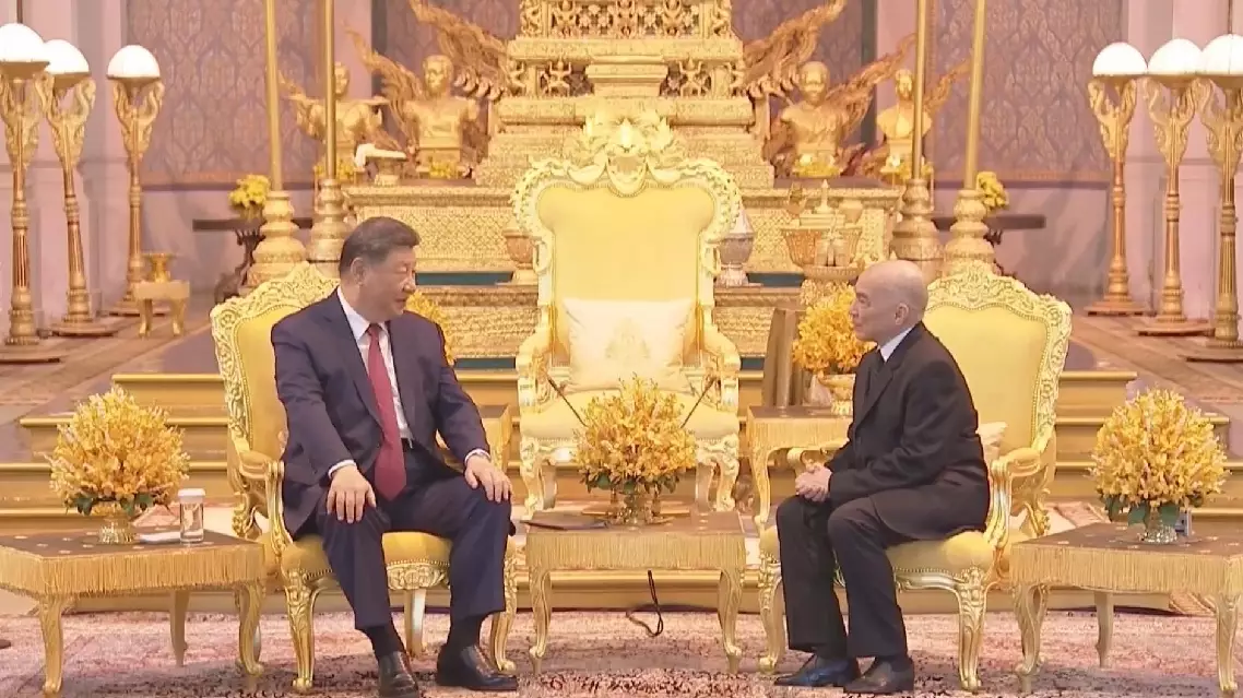 Xi says China, Cambodia set a model for equality, mutual trust, win-win cooperation between countries of different sizes
