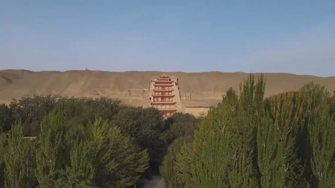 Sand control measures shield Mogao Grottoes from erosion