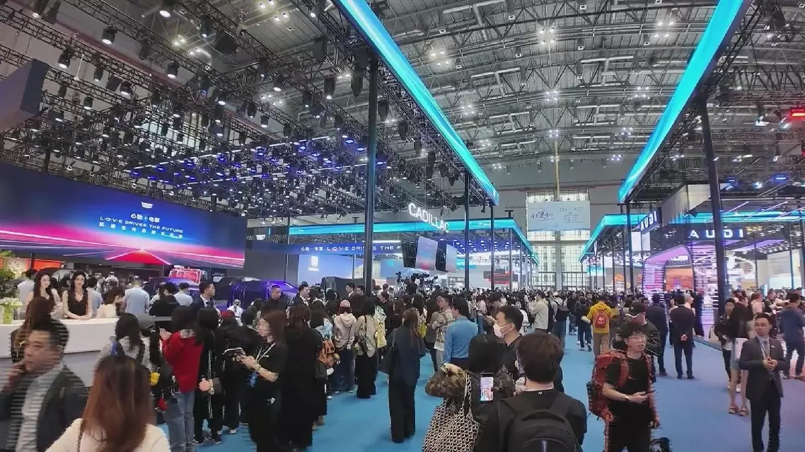 More than 100 new cars debut at Shanghai Auto Show