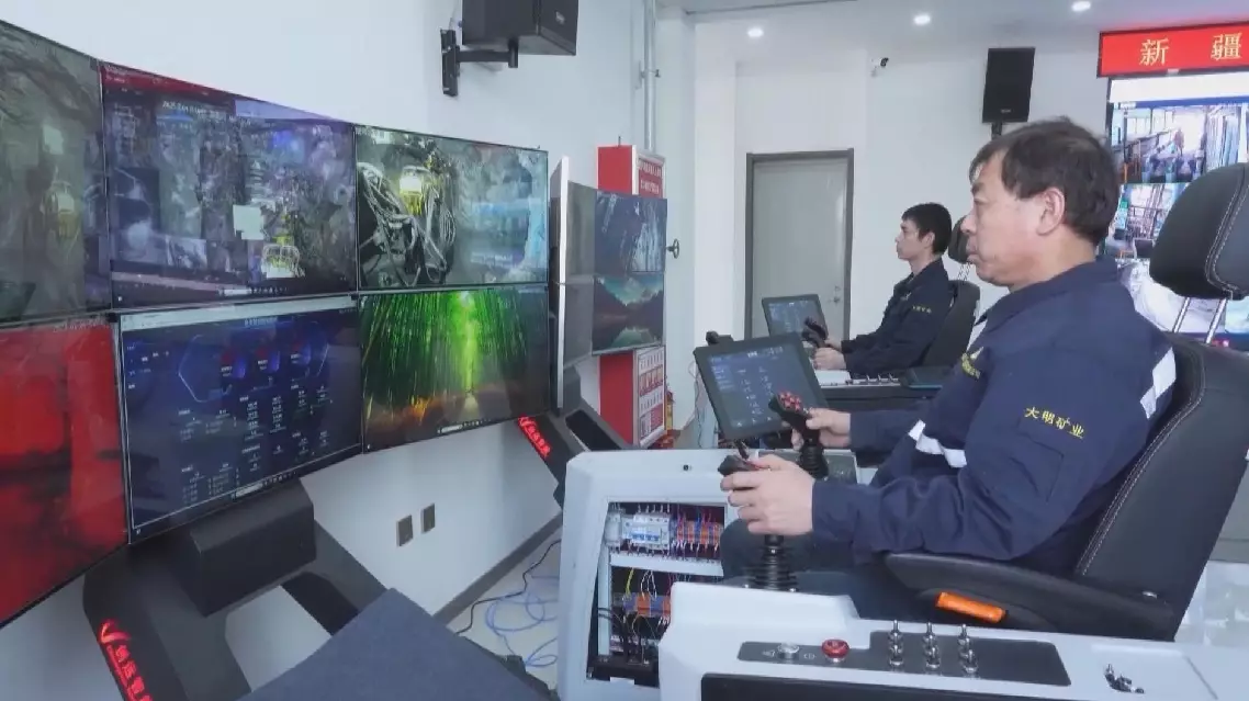 Intelligent upgrade brings vigor to Xinjiang traditional mining company