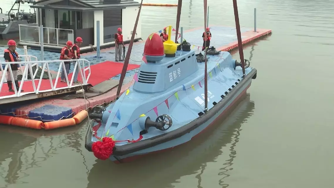 China launches cutting-edge high-speed submersible unmanned vessel