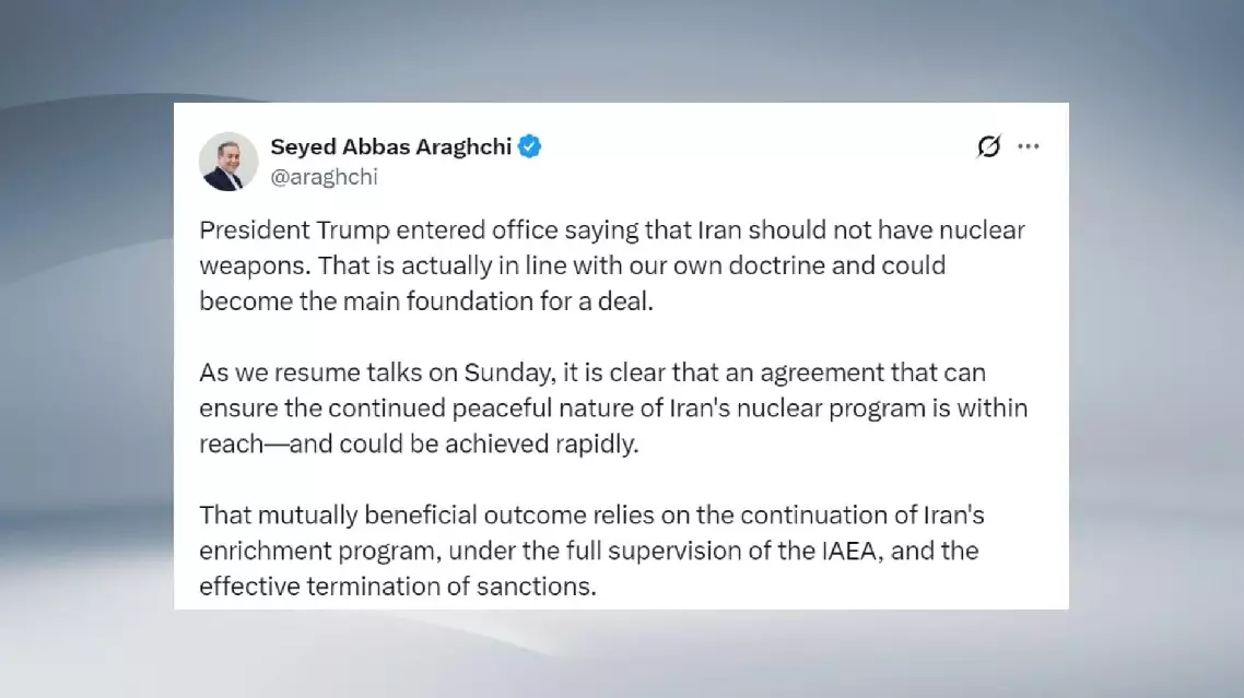 Iran's foreign minister says nuclear deal with U.S. "within reach"