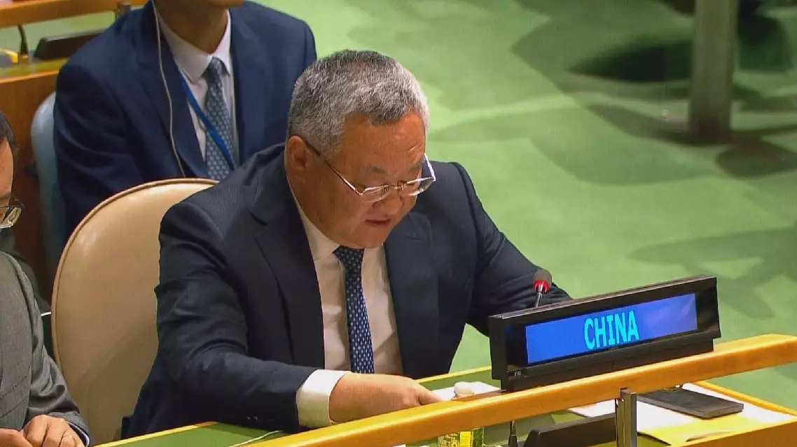 Adoption of UN resolution on Gaza ceasefire shows int'l consensus: Chinese envoy