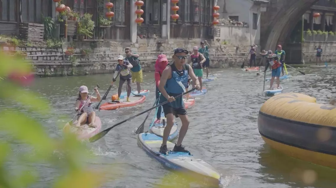 Water sports make big splash across China