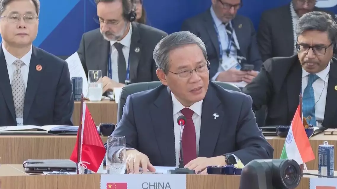 Chinese premier calls on BRICS to be vanguard in advancing global governance reform