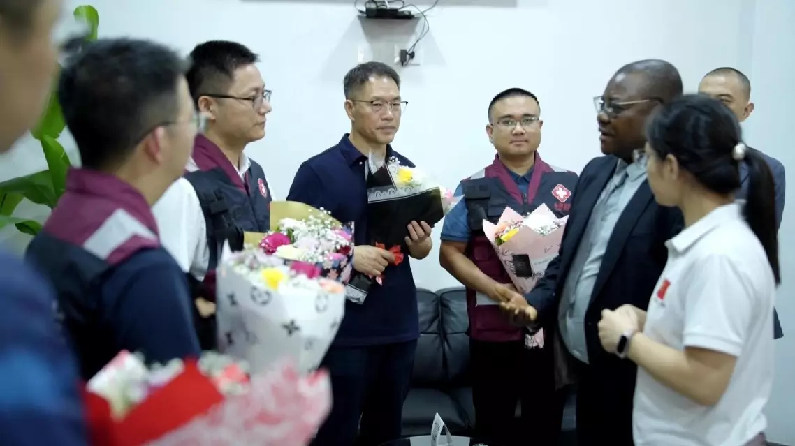 Second batch of Chinese medical experts arrives in Kinshasa, DRC