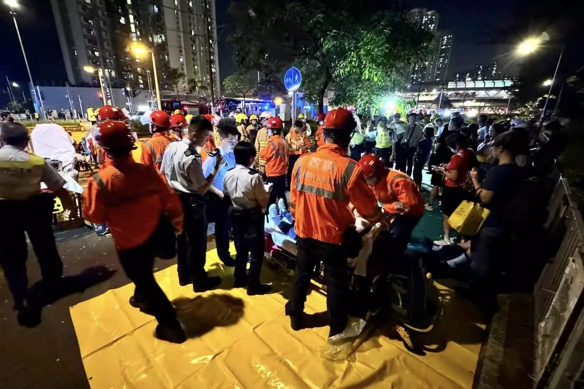 香港消防處救護員會FB圖片