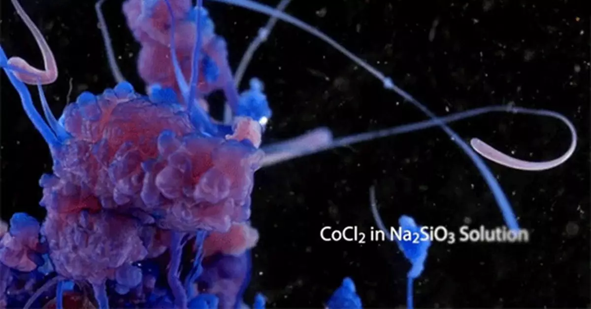 Videos made by Chinese scientists reveal hidden beauty of chemistry