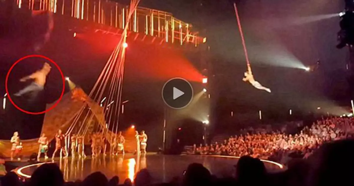 Trapeze artist falls to death while performing new show for first time in Cirque du Soleil