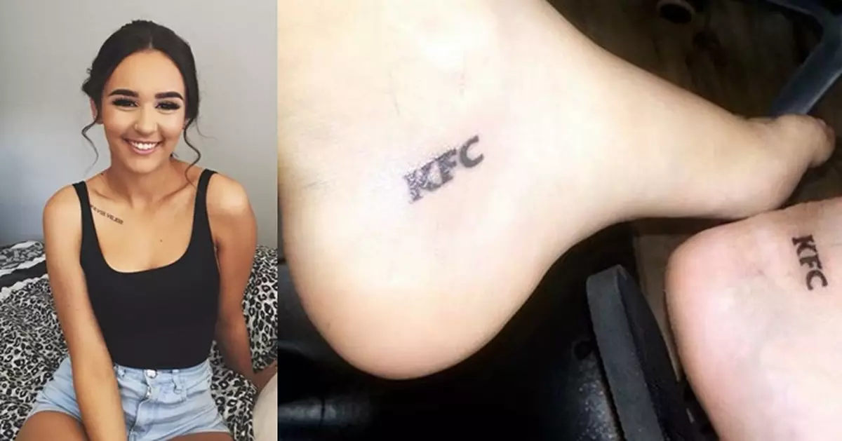 Fried chicken lover in Macau with tattoo 'KFC' on feet wins free meals for year