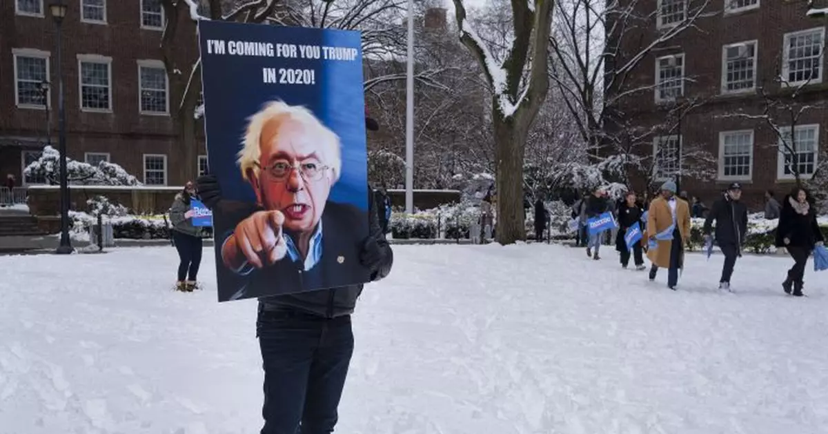 Back in Brooklyn, Sanders predicts White House win in 2020