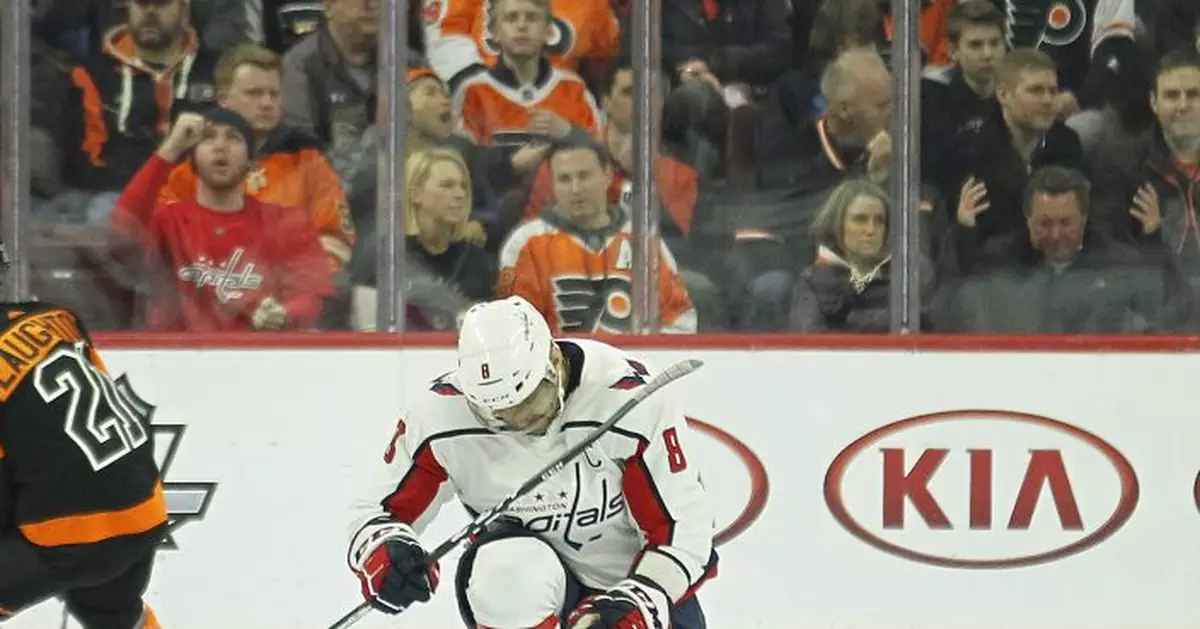 Ovechkin, Backstrom lead Capitals to 5-3 win over Flyers