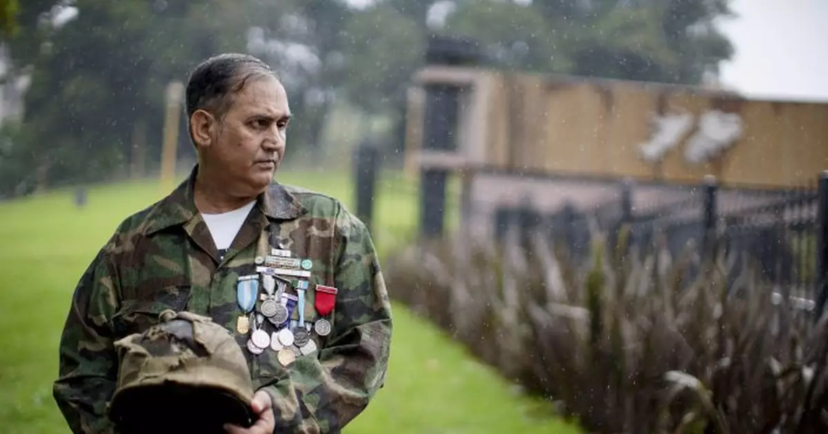 Recovery of Falklands war helmets helps heal wounds