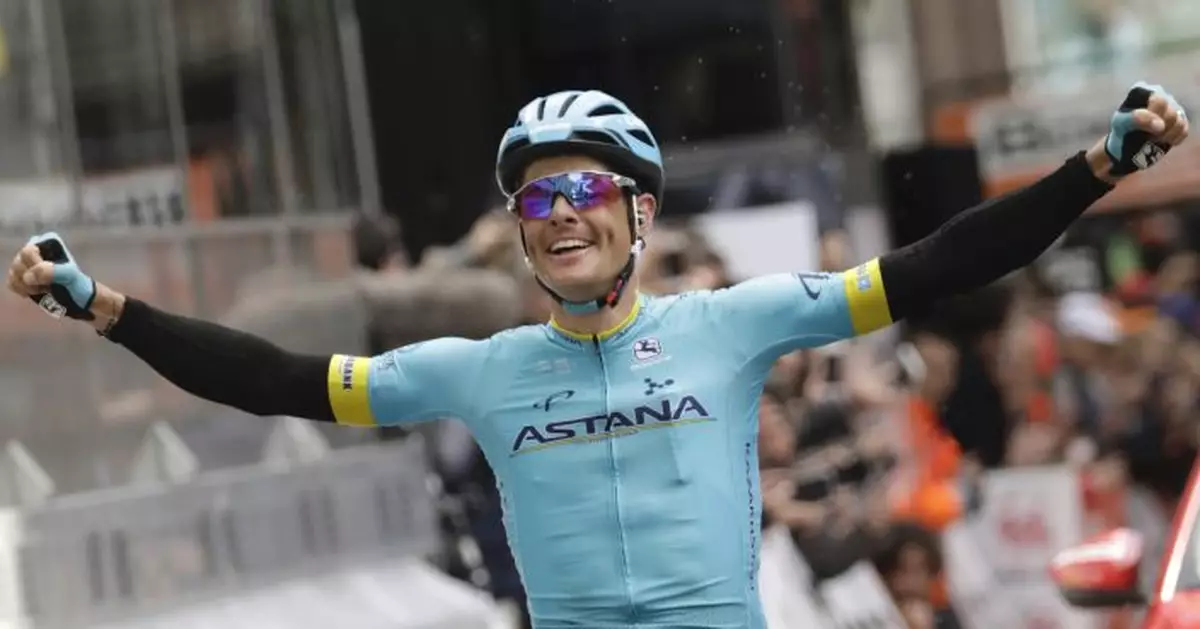 Fuglsang of Denmark wins Liege-Bastogne-Liege classic