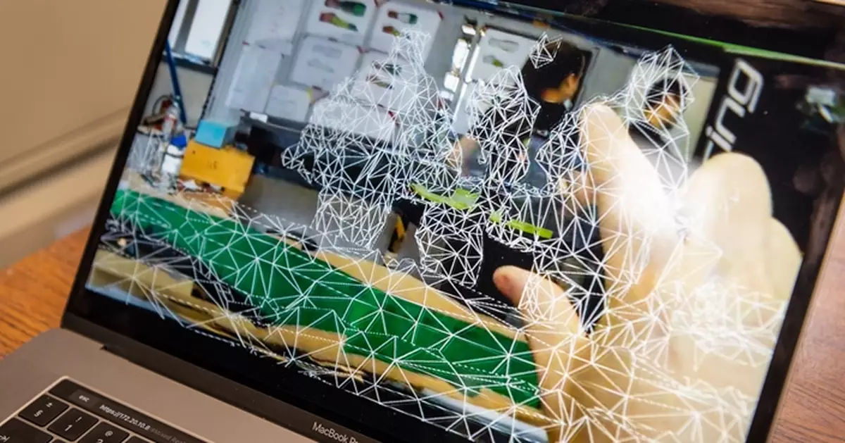 Students use augmented reality tool to help manufacture race car