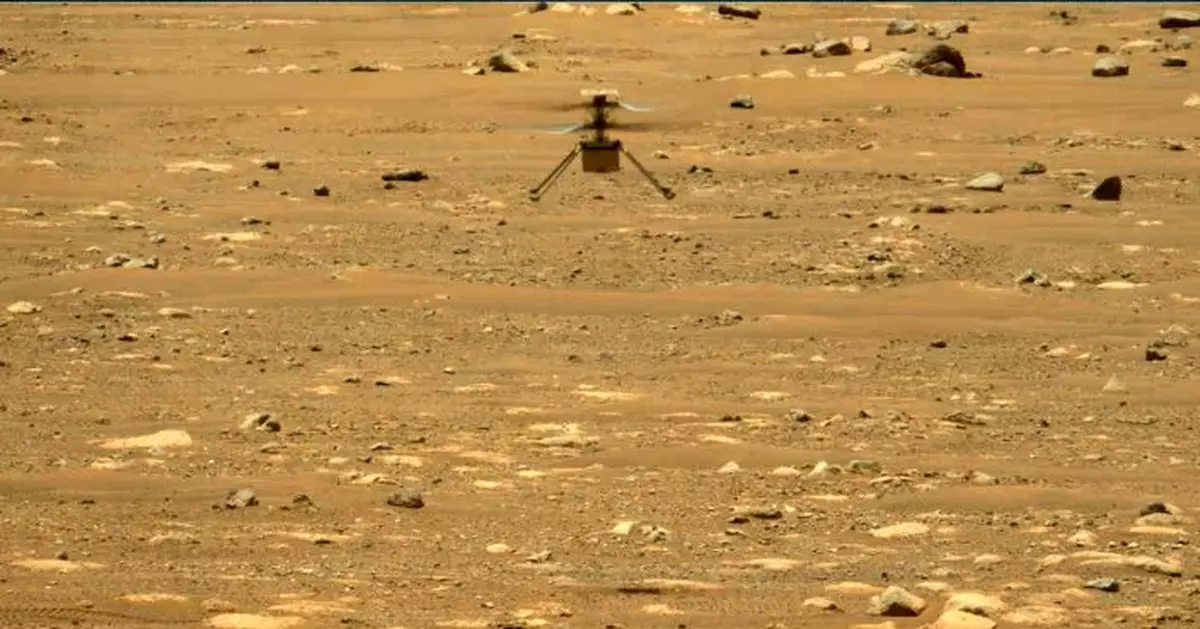 NASA&#039;s Mars helicopter soars higher, longer on 2nd flight