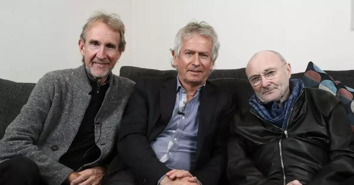 English rockers Genesis announce 1st U.S. tour in 14 years