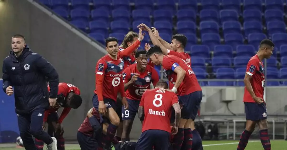 Lille reclaims lead in France after rallying to beat Lyon