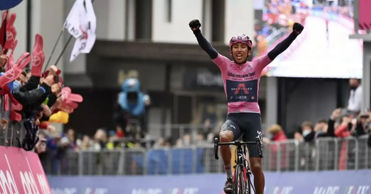 Bernal wins 16th stage to extend Giro lead; Caruso up to 2nd