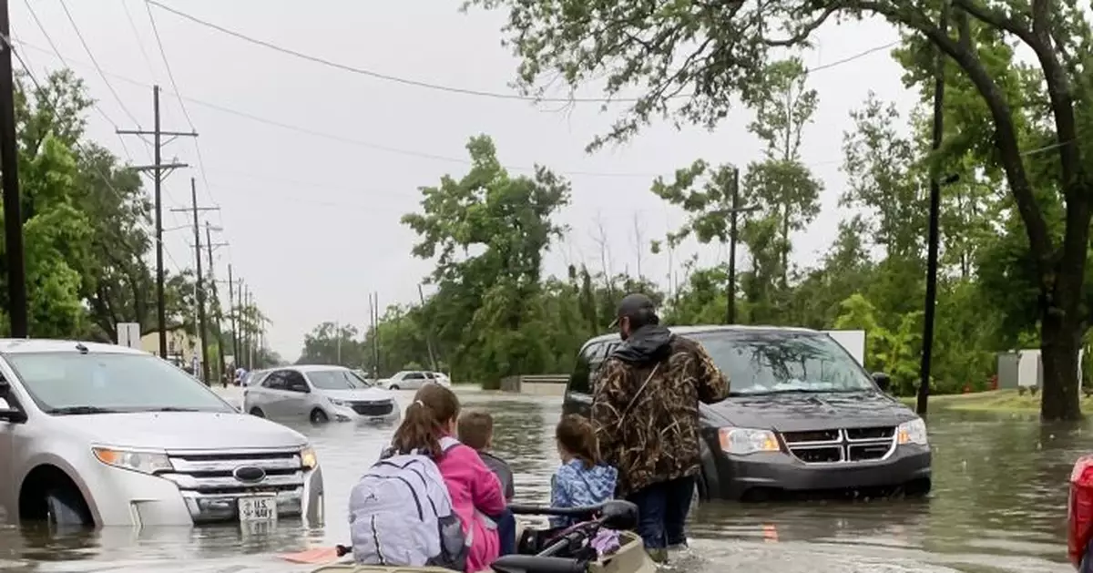 Heavy rains hammer western Louisiana with more to come