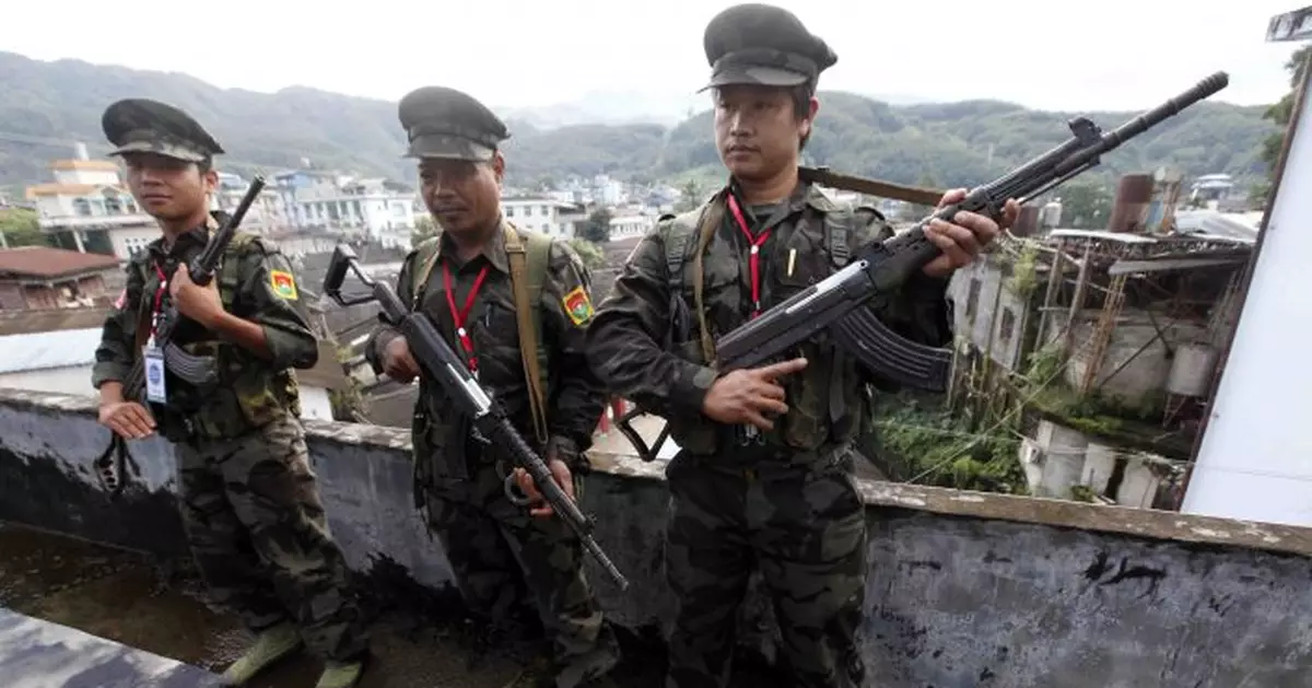 Ethnic guerrillas in Myanmar say they shot down helicopter