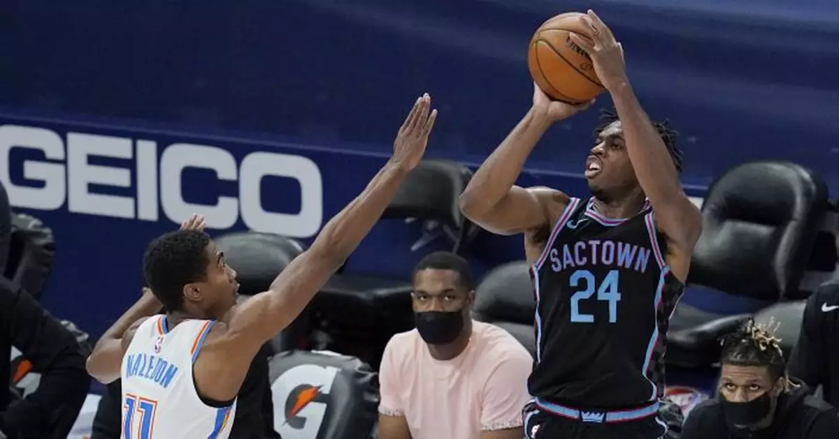 Hield&#039;s 18 points, 11 rebounds help Kings top Thunder 103-99