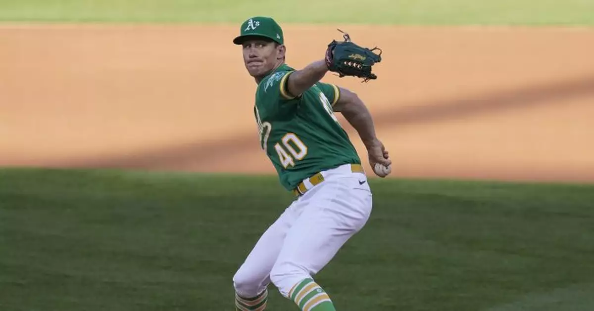 Bassitt pitches two-hitter, fans nine as A&#039;s beat Angels 5-0