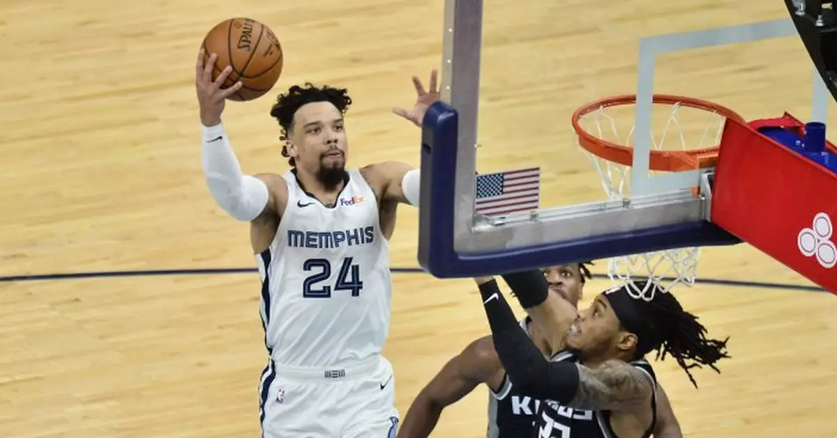 Brooks scores 30 as Grizzlies overcome Kings 116-110