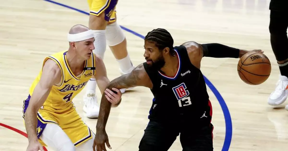 Clippers rout Lakers 118-94, move into No. 3 spot in West