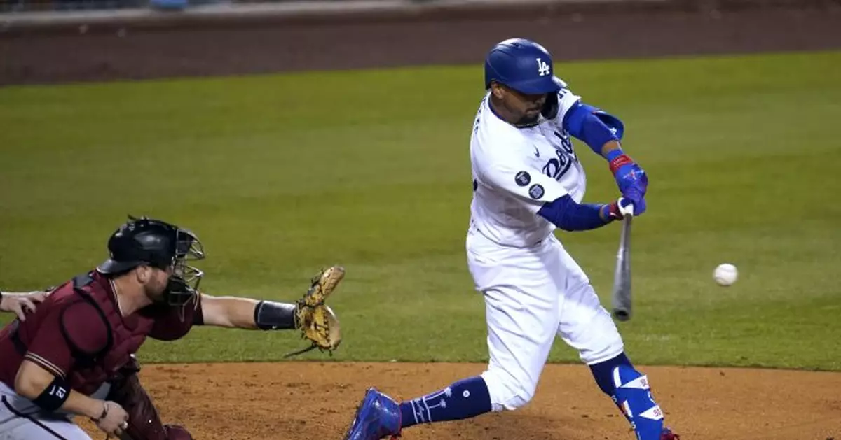 Dodgers rally past Diamondbacks 4-2 for 7th win in 8 games