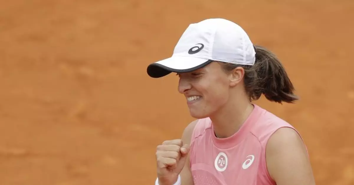 Double bagel: Swiatek routs Pliskova in Italian Open final