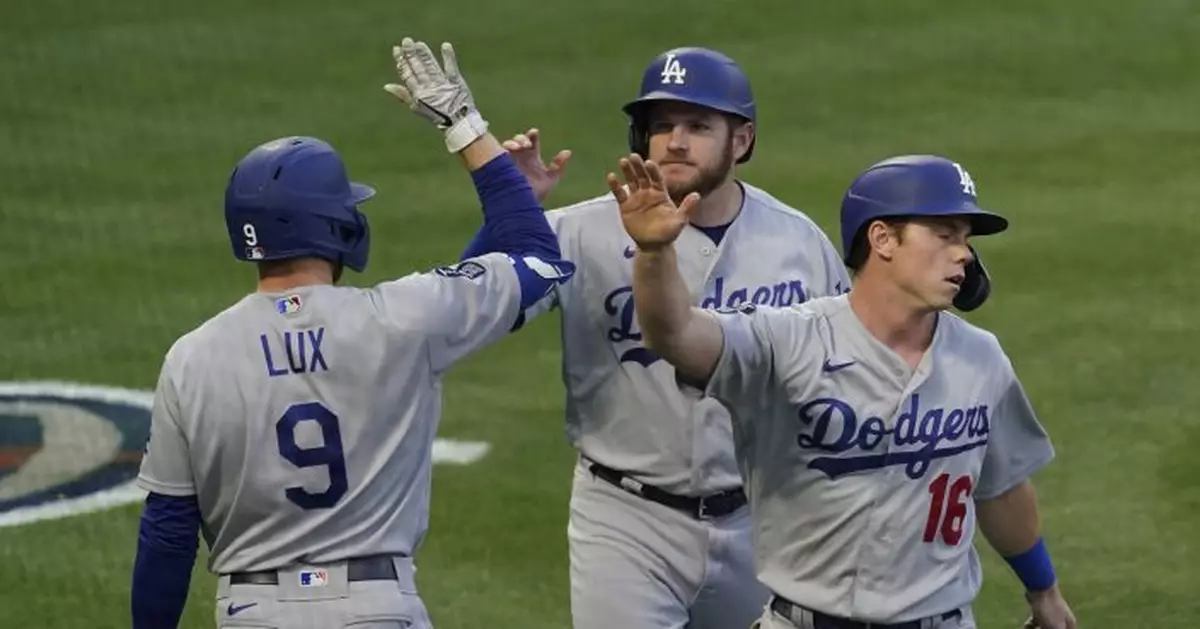 Dodgers blow most of 13-run lead, still outlast Angels 14-11