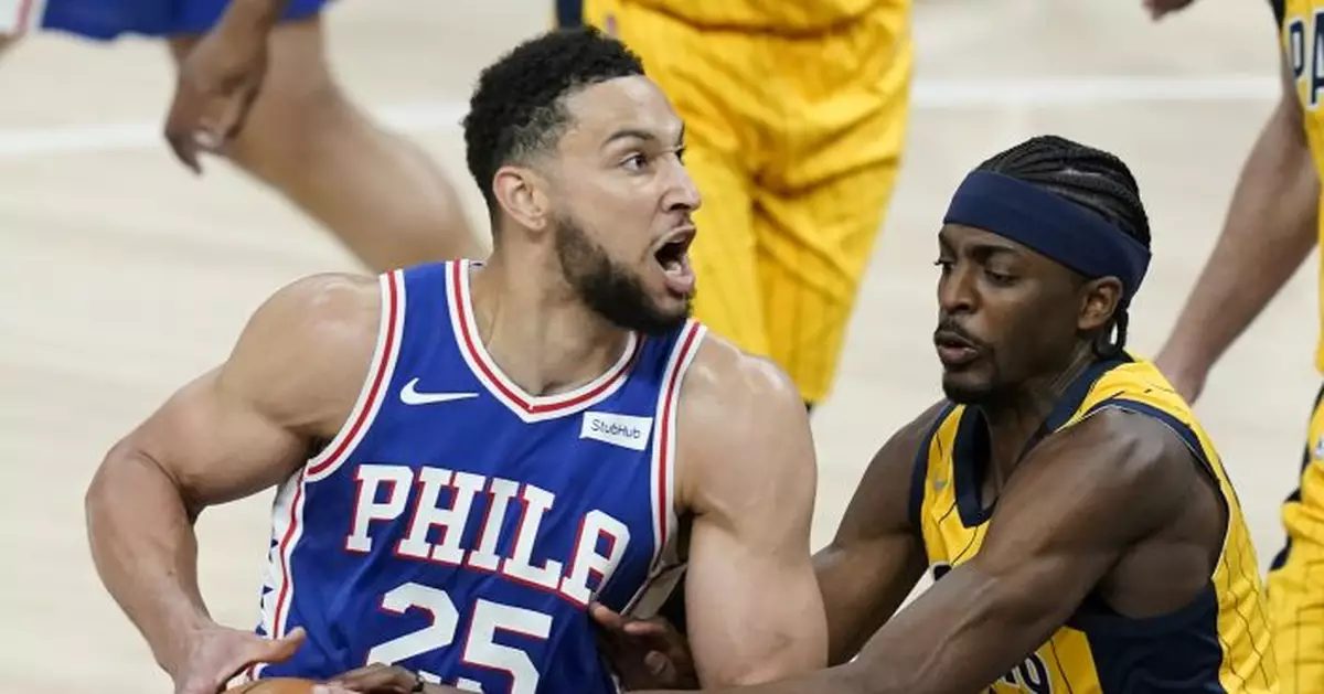 Pacers rally late for 103-94 win to snap 76ers streak,