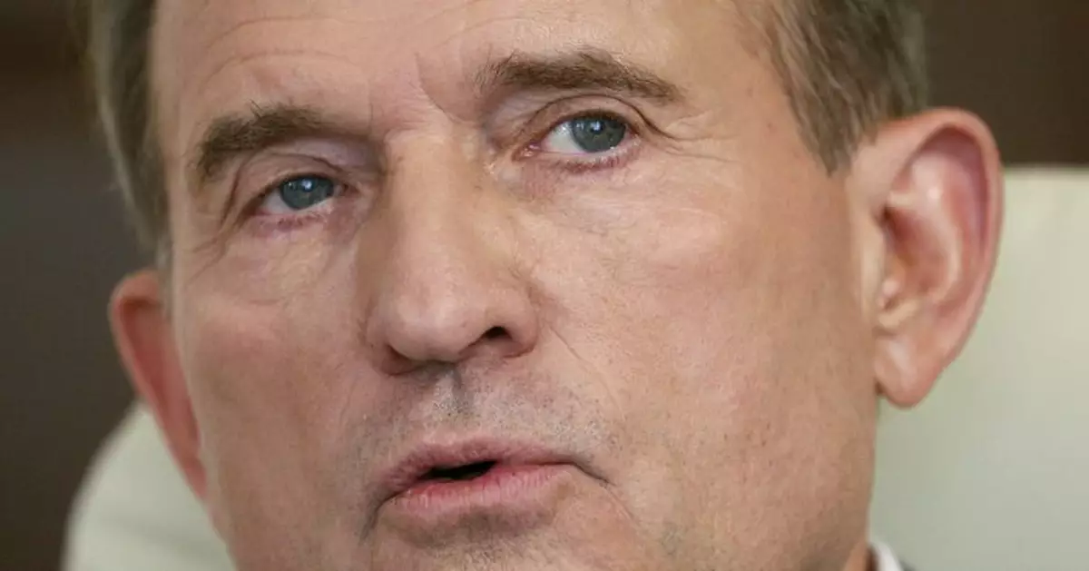 Ukraine charges Putin ally Medvedchuk with treason