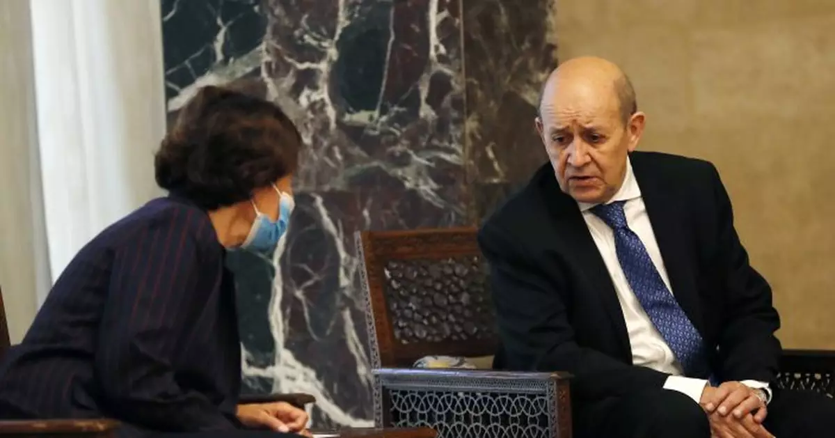 French FM in Lebanon with a message of &#039;great firmness&#039;