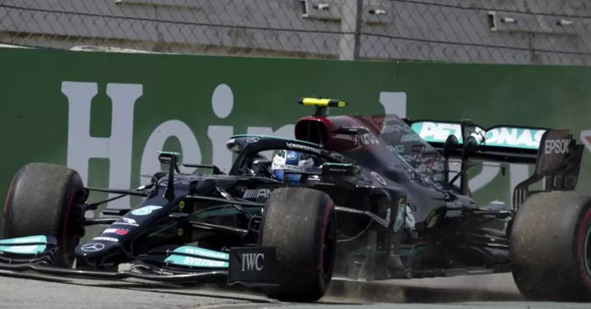 Bottas edges Verstappen, Hamilton in 1st practice in Spain