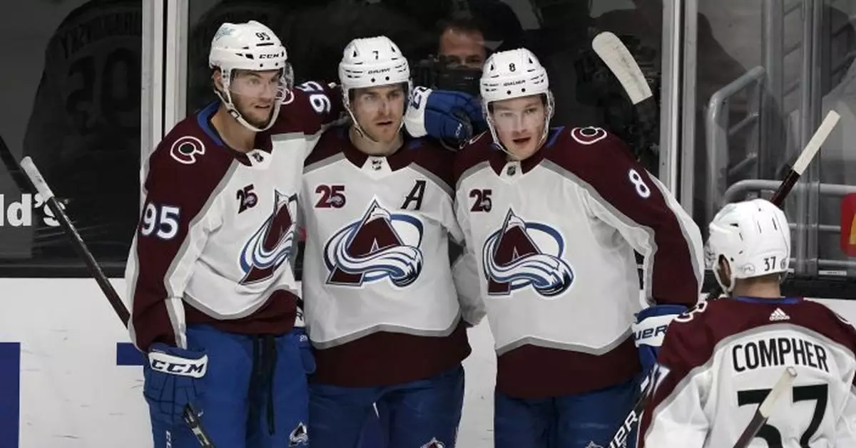 Toews, Makar lead Avalanche to 3-2 win over Kings