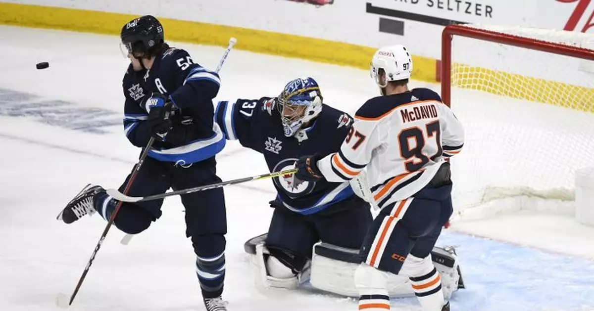 Jets storm back from 3-goal deficit, top Oilers 5-4 in OT