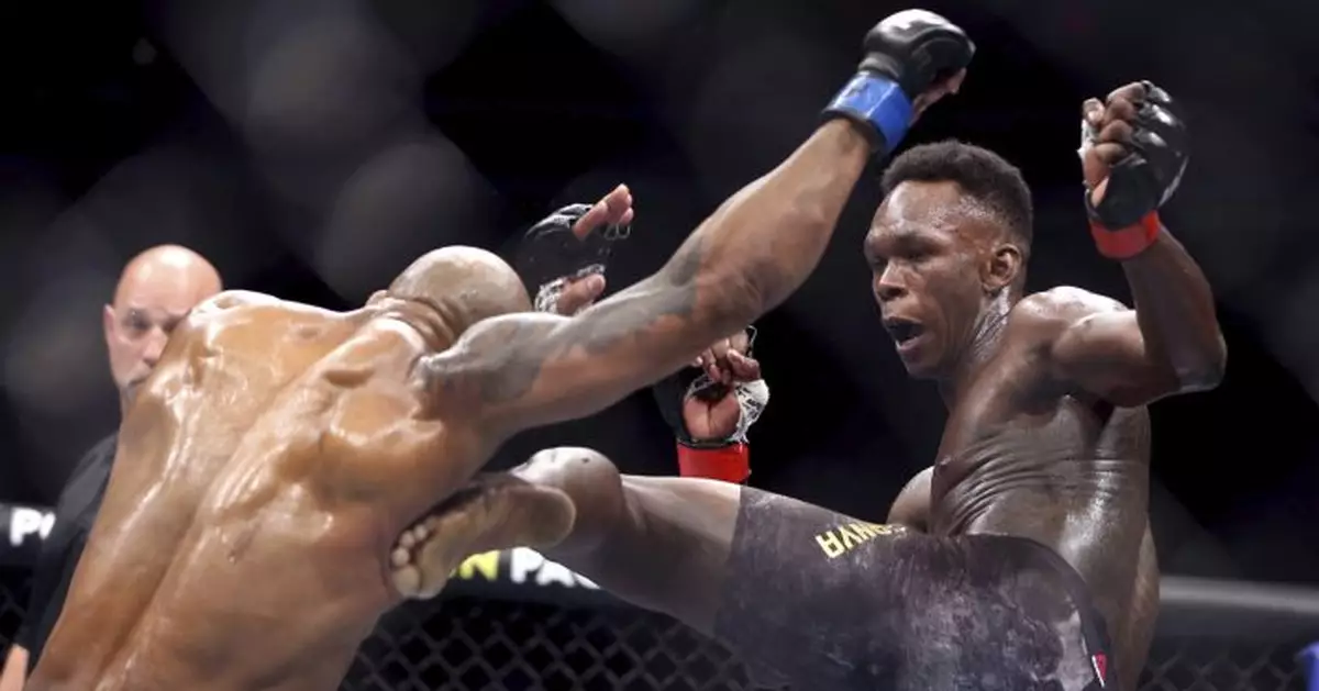 Adesanya puts UFC belt on the line in rematch with Vettori