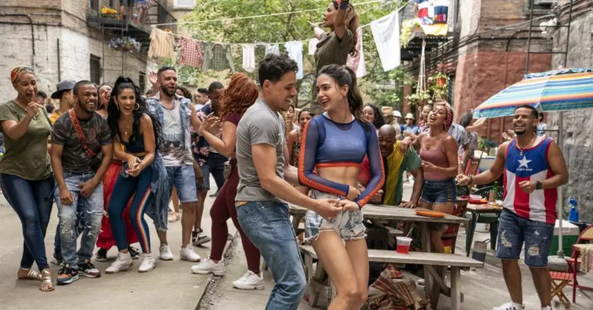 &#039;In the Heights&#039; makes muted debut, edged by &#039;A Quiet Place&#039;