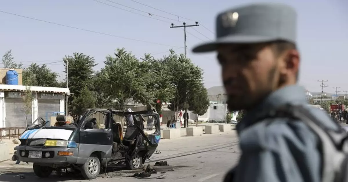 Bomb rips through minivan in Afghan capital, at least 4 dead