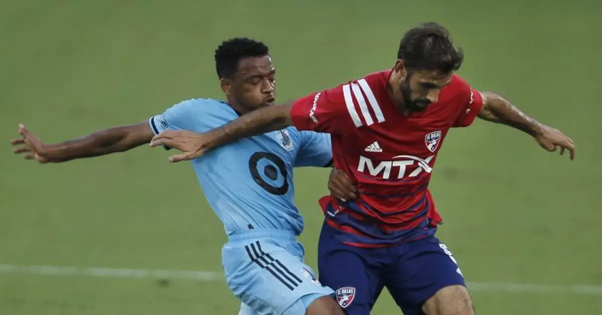 Pepi’s 2nd-half goal lifts FC Dallas to 1-1 draw with Loons