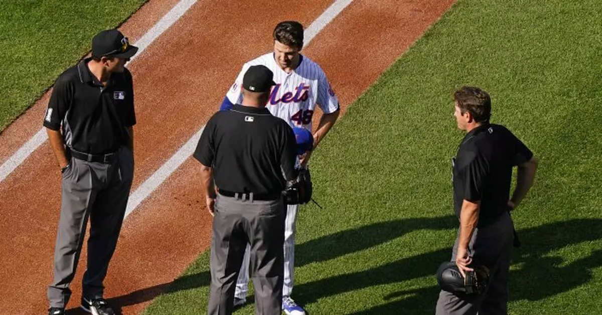 Searching for sticky stuff: MLB umps start checking pitchers