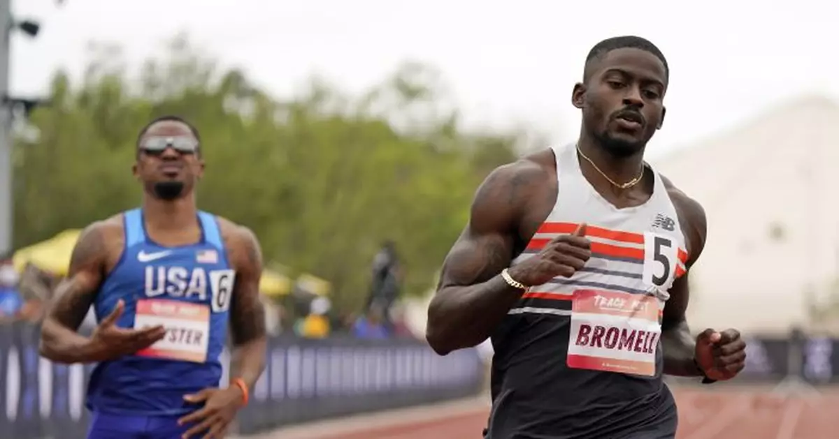Bromell hitting stride again after years lost to heel injury