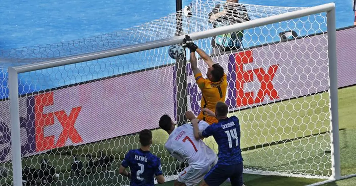 Bizarre own-goal helps Spain advance to last 16 at Euro 2020
